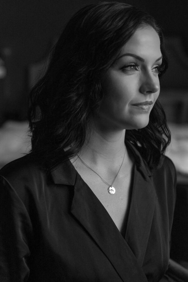 Anheng, med kjede "Fjordsmykkene" 16mm. Ekenberg.