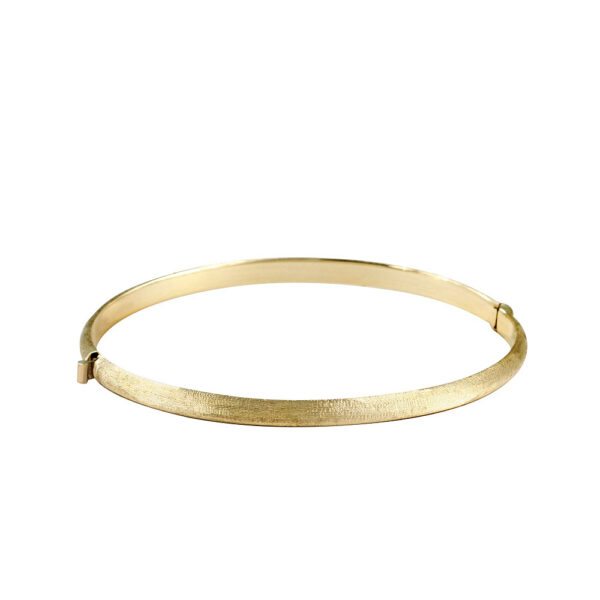 Armring, "ZARA" i gult gull