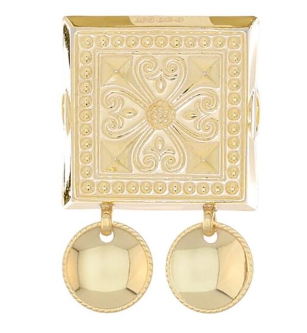 Bunad, støl forgylt