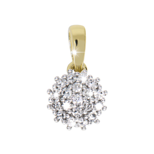 Anheng, sunny 0.06 ct med doublekjede