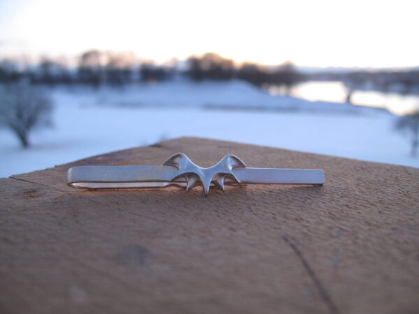 Slipsnål, NR01.  Zilver Neckless