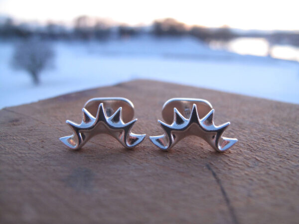 Mansjettknappar, NR01.  Zilver Neckless