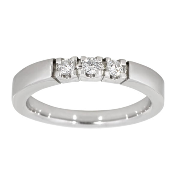 Ring, allianse 0,15 ct