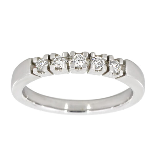 Ring, allianse 0.21 ct