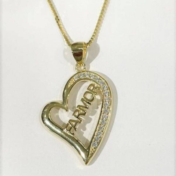 Anheng, med kjede "farmor"